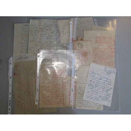 41 - POSTAL HISTORY - KOREAN WAR: Group of around 50 letters mainly from the an original correspondence, ... 