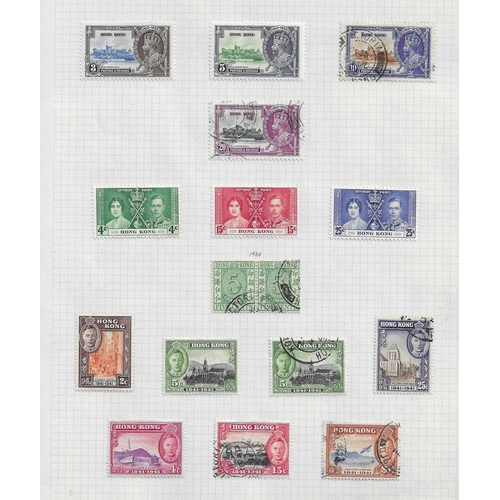 496 - HONG KONG - 1937-1949 GVI Useful assembly mint and used including 1938-52 Mint 10c (2), 25c blue, 30... 