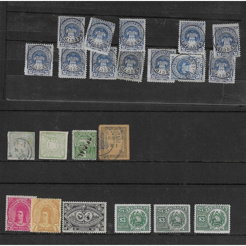 13 - SOUTH & CENTRAL AMERICA - Mainly 19th century assembly mint and used on stockcards with nice selecti... 