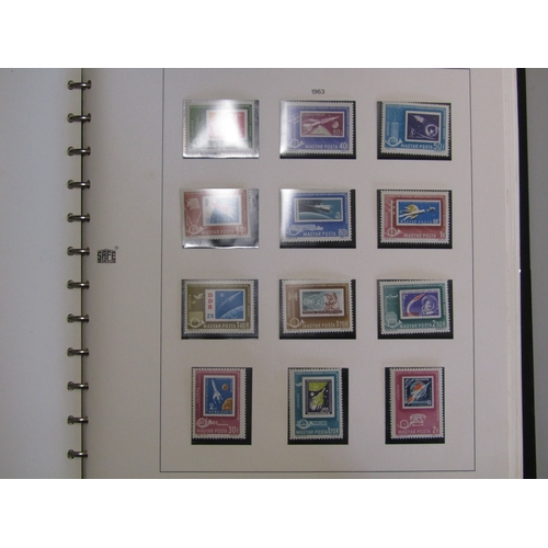 49 - THEMATICS - Stamps on Stamps Hungary extensive mint collection in a well filled SAFE album, dozens o... 