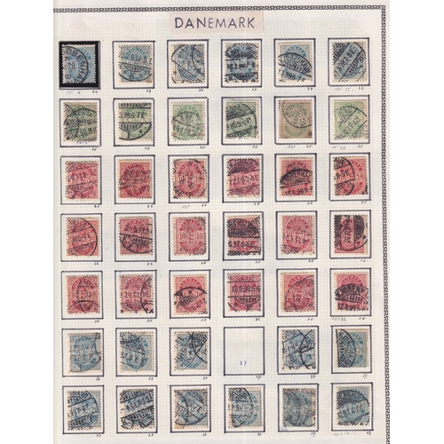 9 - SCANDINAVIA - Approx 2400 different mint and used on large Ceres album leaves in very mixed conditio... 