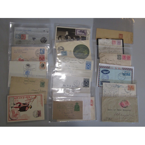 22 - POSTAL HISTORY - Postal History covers and cards - balance of large estate early to modern with usef... 