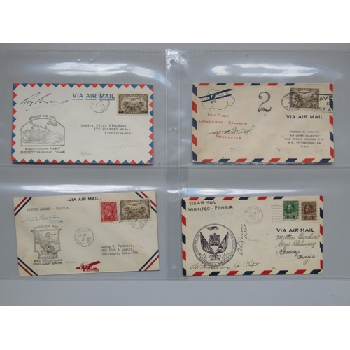 227 - CANADA - 1930-39 Useful group of seventeen First Flight covers, all different with the appropriate c... 