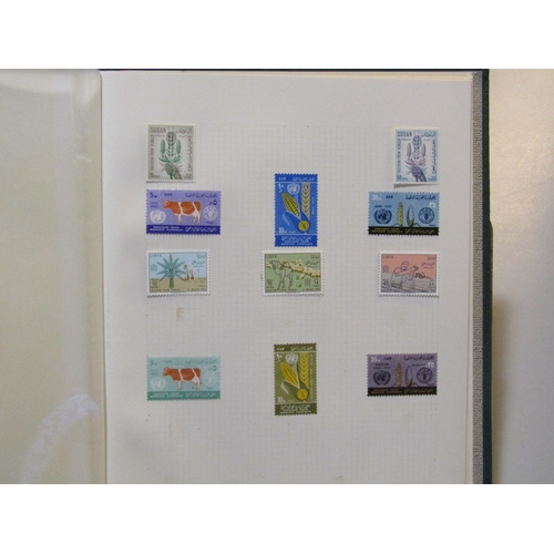 29 - OMNIBUS - 1964 Freedom From Hunger foreign countries mint collection of approx 160 different stamps ... 