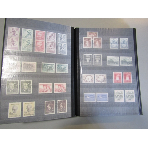 159 - AUSTRIA - Extensive accumulation in stockbooks, album leaves, packets and loose, 1000s incl sets, ra... 