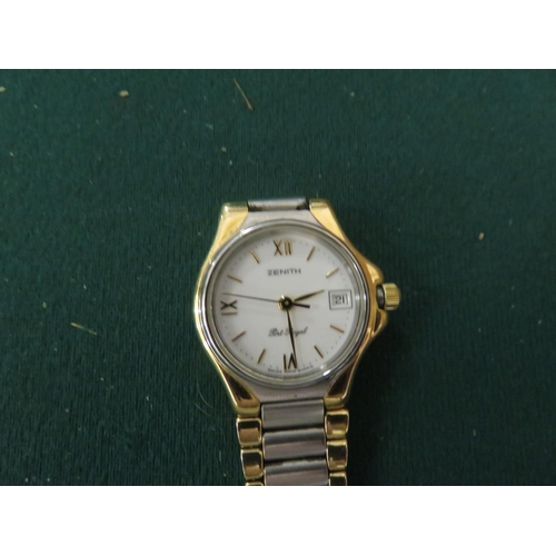 86 - Ladies Zenith Port Royal Bracelet watch