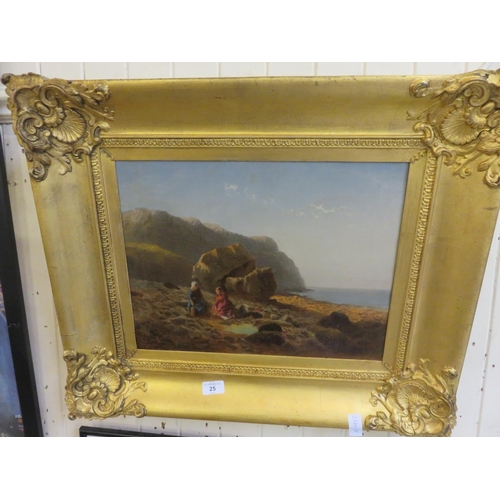 25 - Gilt Framed Oil Painting 