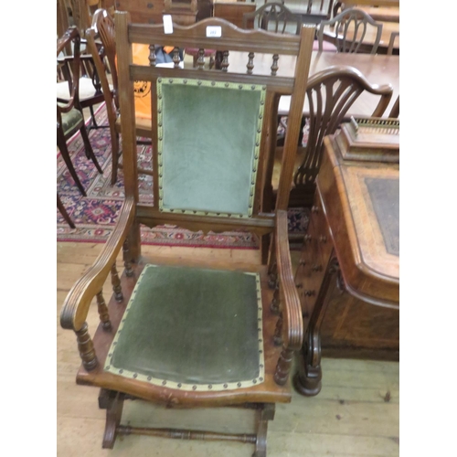 282 - Antique American Style Rocking chair