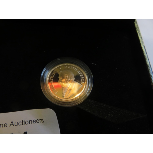 111 - Boxed 50th Anniversary 1/4 Krugerrand Coin