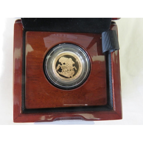 73 - Cased 2017 Gold Proof Sovereign