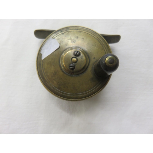 86 - Small Brass Fishing Reel