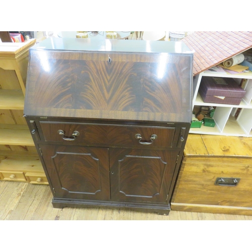 368 - Modern Mahogany Writing Bureau