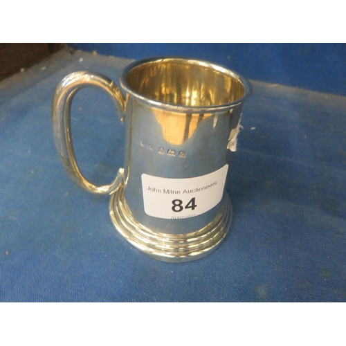 84 - Small Silver Tankard