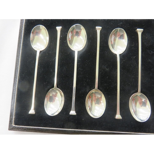 87 - Set of Six Silver Coffee Spoons