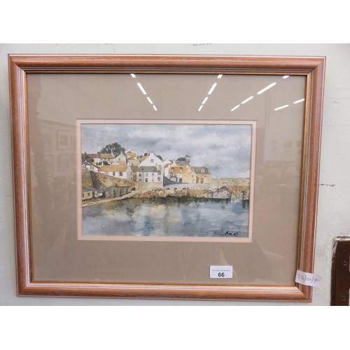 66 - Framed Watercolour 