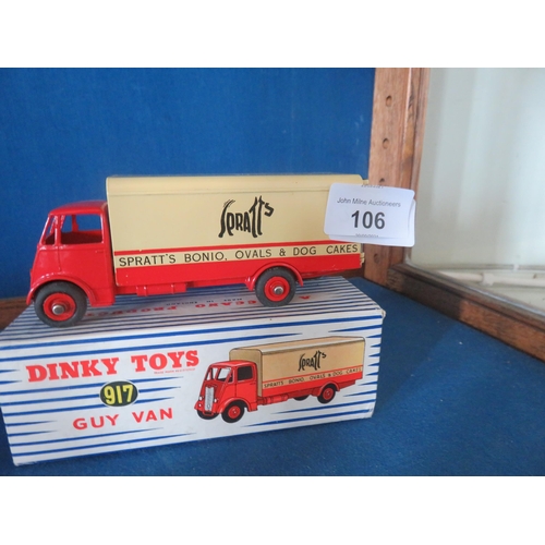 106 - Boxed Dinky Model 917 Guy Van