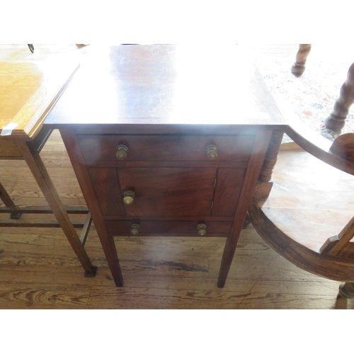 372 - Mahogany Pot Cupboard