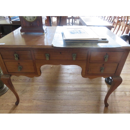 388 - Indian Hardwood Writing Desk