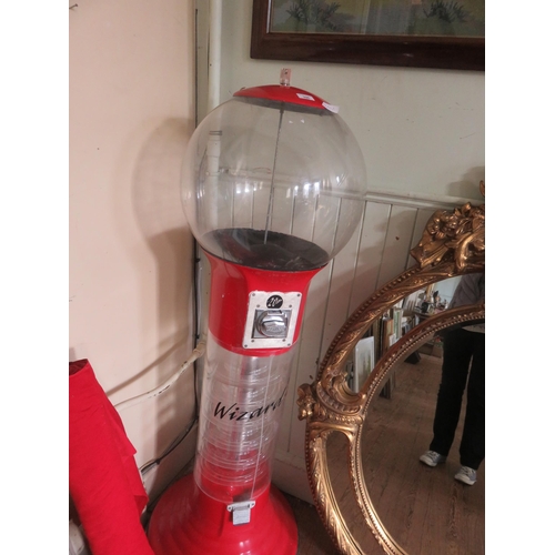 396 - Vintage Gumball Machine