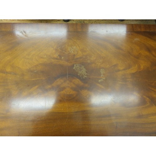 384 - Mahogany Drop Leaf Coffee Table