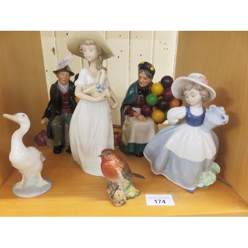 174 - Six Figures, Nao and Doulton and others