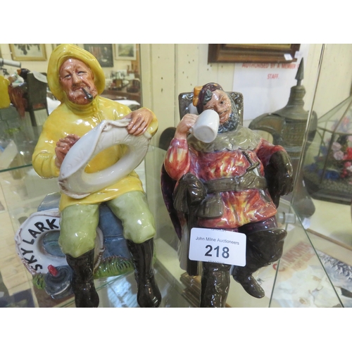 218 - Two Royal Doulton Figures 