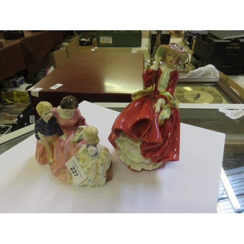 227 - Two Royal Doulton Figures 