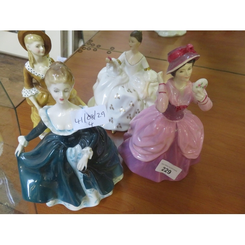 229 - Four Royal Doulton Figures