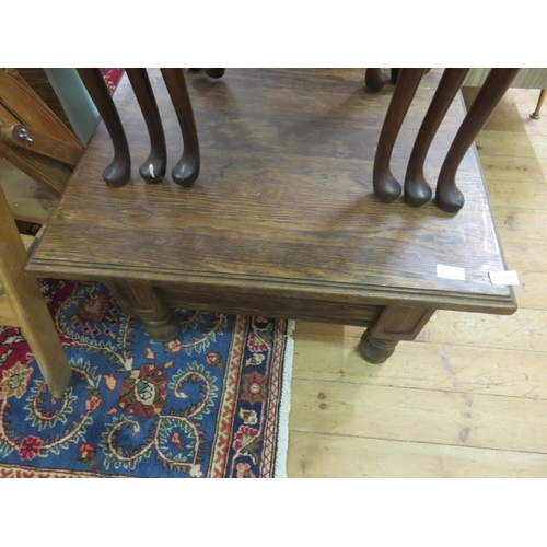 452 - Early 20th Century Heavy Coffee Table