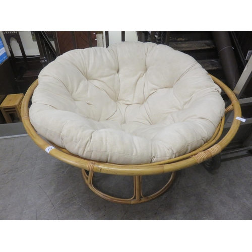 418 - Bamboo Oyster Chair