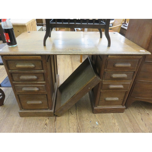 422 - Oak Desk - Imperfect