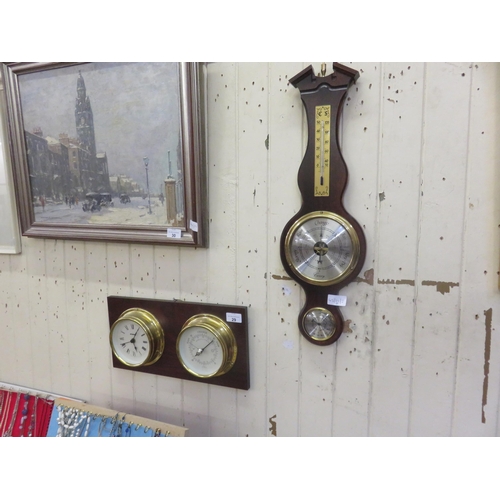 29 - Modern Barometer and Clock/Barometer