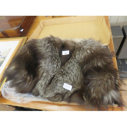 68 - Fur Stole in Box