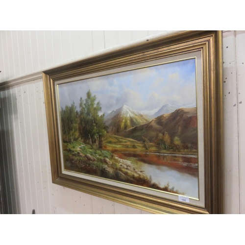 100 - Framed Jack R. Mould Oil Painting 