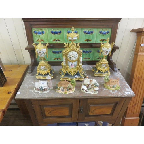 444 - Marble Topped Washstand