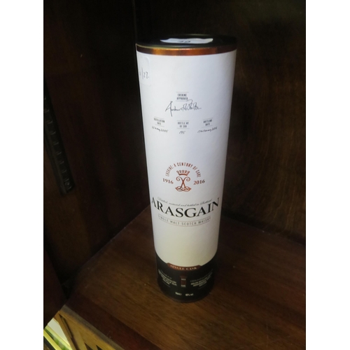 49 - Arasgain Single Malt Scotch Whisky Single Cask 10  year old 46% Ltd. Edn.