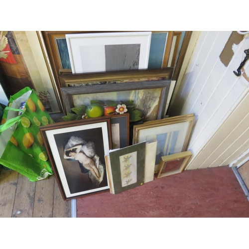 67 - Large lot of Framed and Unframed Prints