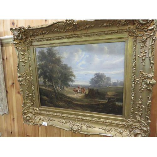 83 - Gilt Framed Oil Painting 