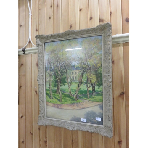 84 - Framed Painting 