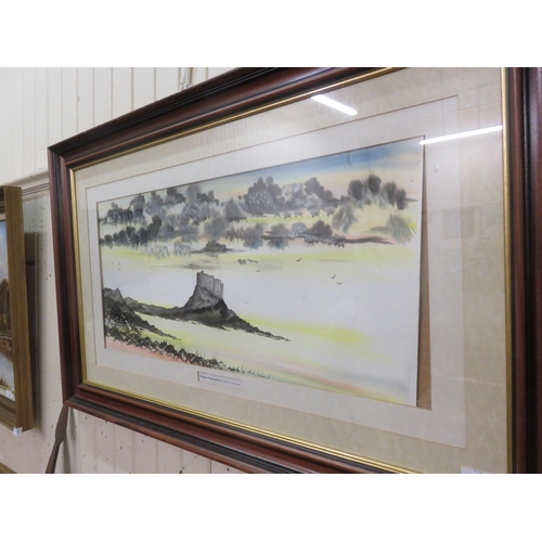 97 - Large Framed watercolour by James Youngson 