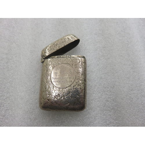 86 - Silver Vesta Case