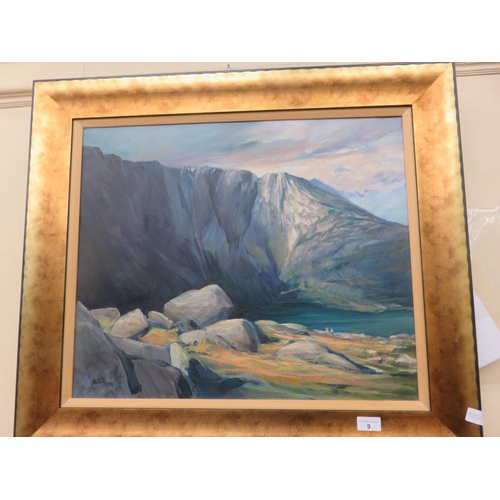 9 - Framed Oil Painting 