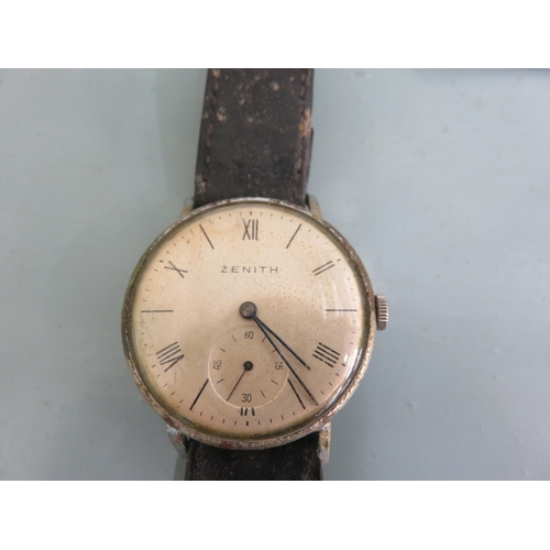 111 - Vintage Gents Zenith Wrist Watch