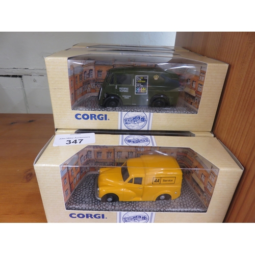 347 - Seven Boxed Corgi Classic Vehicles