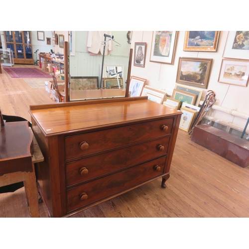 383 - Mahogany Dressing Chest