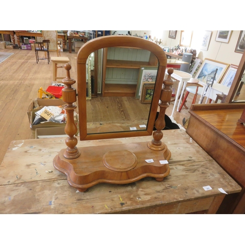 386 - Victorian Mahogany Dressing Mirror