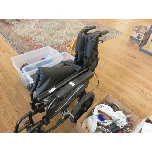 405 - Folding Wheelchair