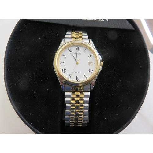 81 - Boxed Citizen Mens Watch