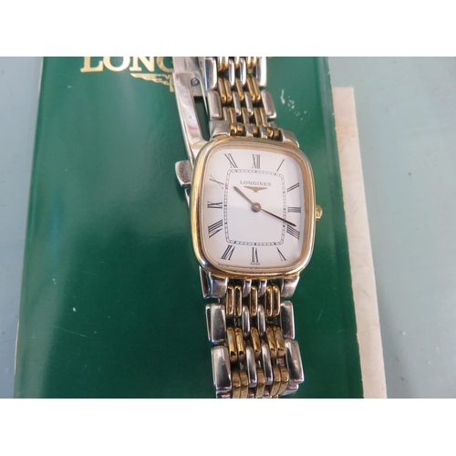 83 - Ladies Longines Watch with Paperwork