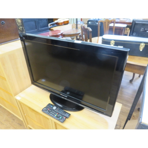 368 - Panasonic TV with remote control